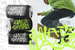 Shatoze - Experimental Irregular Quirky Urban Graffiti Font Product Image 8