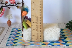 Miniature unicorn bed kit DIY dollhouse furniture 1:12 scale Product Image 7