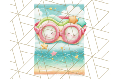 Alien Vacation Clipart PNG, Cute Summer Galaxy Art Clip Art Product Image 3