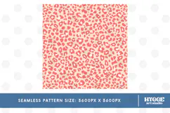 American 4th of July USA Patriotic Leopard Seamless Pattern Product Image 2