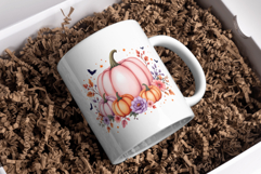 Cute Pumpkin Clipart Sublimation PNG | Watercolor Product Image 4
