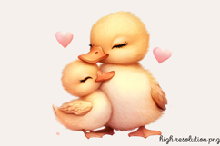 Mothers and Babies Nursery Animals PNG Product Image 1