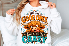 Sarcastic Highland Cow Png Funny Product Image 1