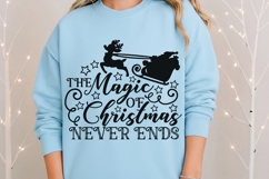 The Magic Of Christmas Never Ends Svg, . Product Image 8
