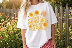 There is sunshine in my soul PNG sublimation |Beach & Summer Product Image 4