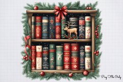 Christmas Books Clipart PNG Product Image 1