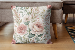 Wildflowers Wedding Seamless Pattern, Watercolor Wildflower Product Image 7