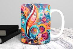 Seamless Watercolor Bohemian Patterns Background Bundle Product Image 8