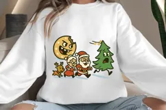 Christmas characters png design for T-shirts Product Image 4