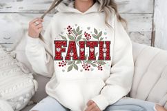 Faith PNG, Red Rhinestone Christian Bling Sublimation Design Product Image 7