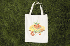 Sea Buckthorn Watercolor Clipart Hand Drawn Berries Product Image 7