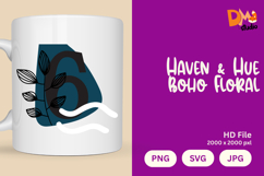 Haven &amp; Hue Boho Floral Monogram Product Image 1