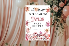 Baby Shower Welcome Sign Template 118 Product Image 4