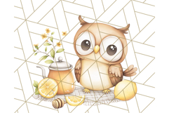 Tea Time Animal Clipart PNG Woodland Forest, Cottagecore Png Product Image 3