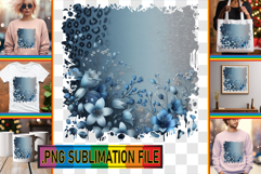 Bright PNG TSHIRT Ideas, Leopard Prints Product Image 1