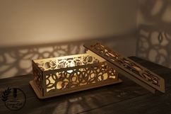Glowforge Laser Cut Wooden Keepsake Template Product Image 5