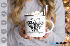 Christian Quote SVG Design / Not Perfect Just Forgiven Product Image 2