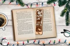 Winter Bookmark Laser Cut | Glowforge | SVG Product Image 1