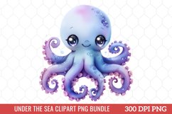 Under The Sea Clipart PNG Product Image 1