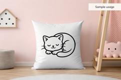 Kittens SVG Bundle | 10 Cute Cat Clipart | SVG, DXF, PNG Product Image 5