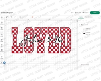 Christian Valentines SVG PNG | Loved John 3:16 Shirt Design Product Image 4