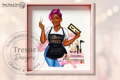 Lash Artist Sublimation PNG Boss Babe Beauty Design Product Image 6