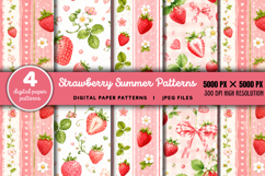 Strawberry Summer Patterns JPG Product Image 1