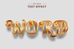 Editable Text Effect for Illustrator. Vector Graphic styles Product Image 1