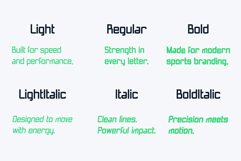 Sportiva - Modern Sport Sans Serif Font Family Product Image 7