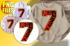 7 Doodle Letter Style Icon Creative Holiday Sublimation! Product Image 1