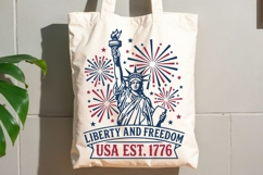 Liberty And Freedom USA 1776 Svg, independence Day Svg. Product Image 8