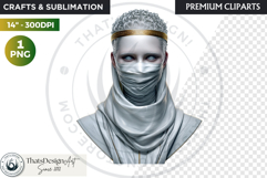 Fantasy Ruler Clipart PNG, Fantasy King &amp; Queen Portrait Product Image 1