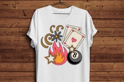 Retro Gambling Tattoo PNG | Vintage Casino Sublimation Product Image 4