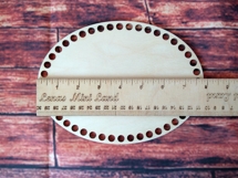 Oval basket base digital file, make myself handmade craft cr Product Image 7
