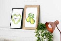 Watercolor Pears art set Product Image 7