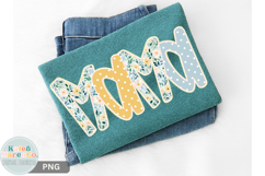 Floral Mama PNG | Preppy Mama PNG | Coquette Mom PNG Product Image 1