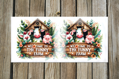 Funny farm | farmhouse Mug sublimation design bundle Product Image 7