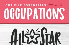 All Star Social Worker svg - a social work design for crafts Product Image 3