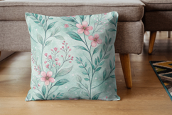 Spring Meadow Floral Seamless Pattern, Watercolor Wildflower Product Image 7