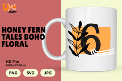 Honey Fern Tales Boho Floral Monogram Product Image 1