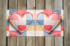 Candy patchwork | 4 retro Sublimation Mug designs P2 Product Image 3