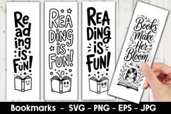 Reading Fun Bookmark Sublimation Product Image 1