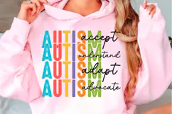 Autism Mom Sweatshirt, Women’s Svg Png, Product Image 7