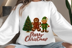 Oil painted Christmas trio png design for T-shirts Product Image 4