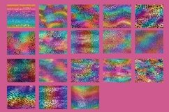 Glittery Rainbow Animal Print Seamless Patterns -- 300DPI Product Image 7