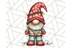 Christmas Gnome Clipart, Holiday Gnomes PNG Illustrations Product Image 3