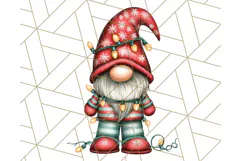 Christmas Gnome Clipart, Holiday Gnomes PNG Illustrations Product Image 3