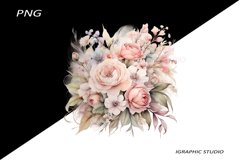 Peony Clipart, Peonies Png Product Image 1
