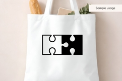 Puzzle Pieces SVG Bundle 16 Designs Product Image 7