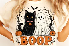 Trending Halloween PNG, Spooky Season PNG, Cute Pumpkin PNG Product Image 2